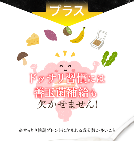 善玉菌補給の大切さ